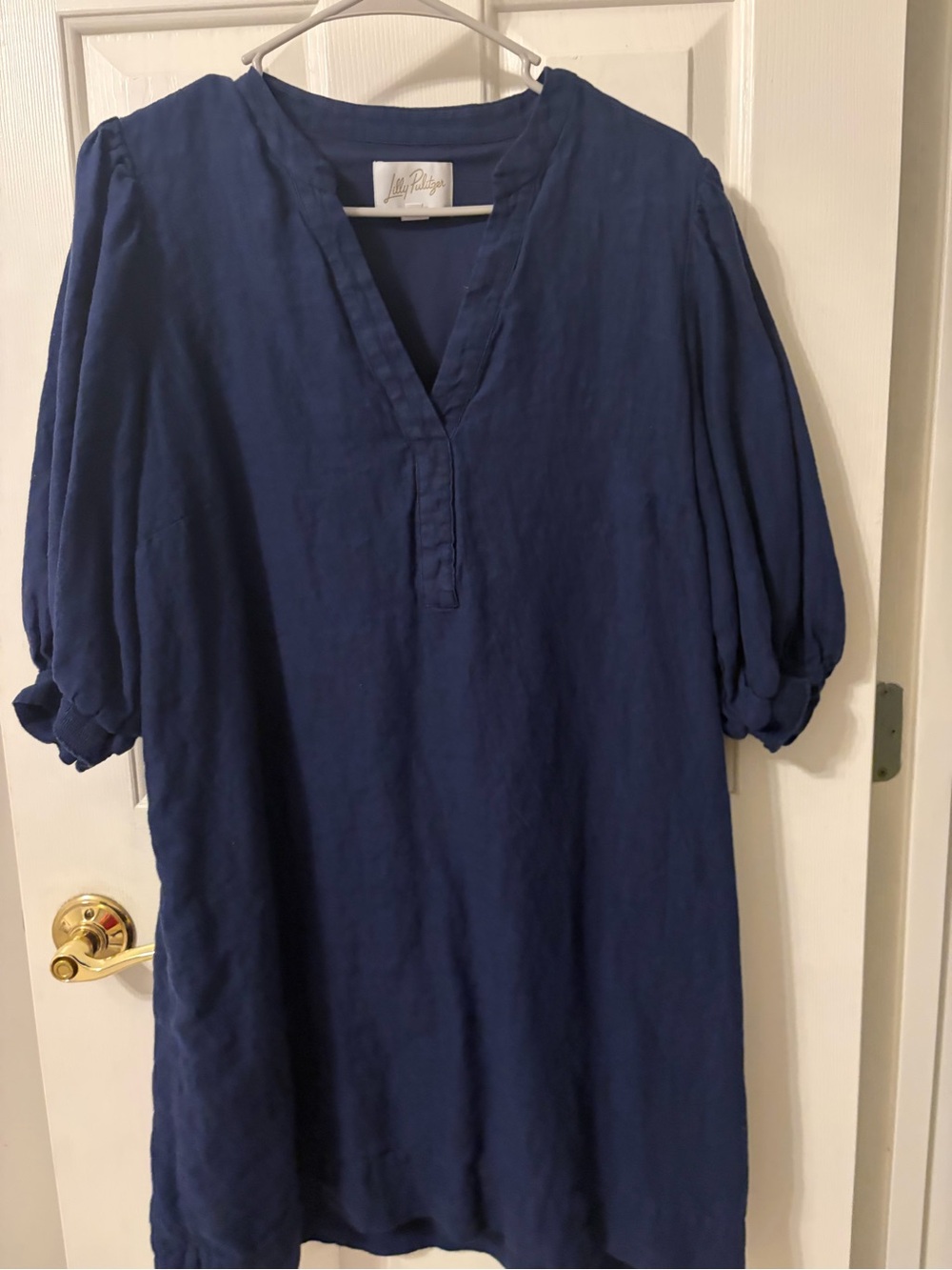 Lilly Pulitzer MALEIGH ELBOW SLEEVE
14 LIKE NEW NAVY BLUE